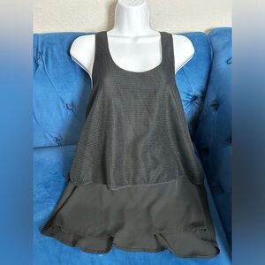 Banana Republic Black Asymmetrical Tank Top